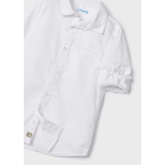 Camisa Larga Blanco