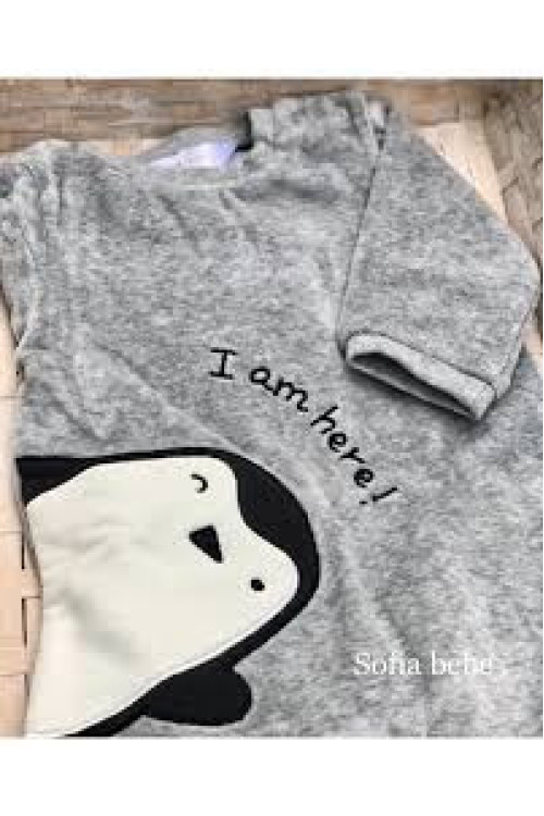 Pijama Bebé Pingüino