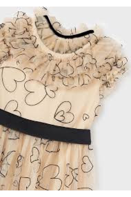 Vestido Tul Corazones