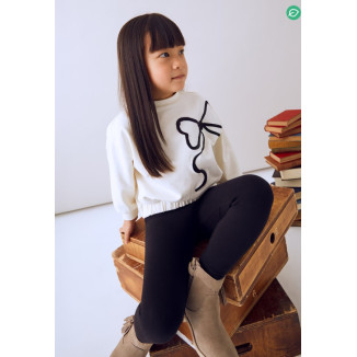 Conjunto Leggins 2p Lazo Negro