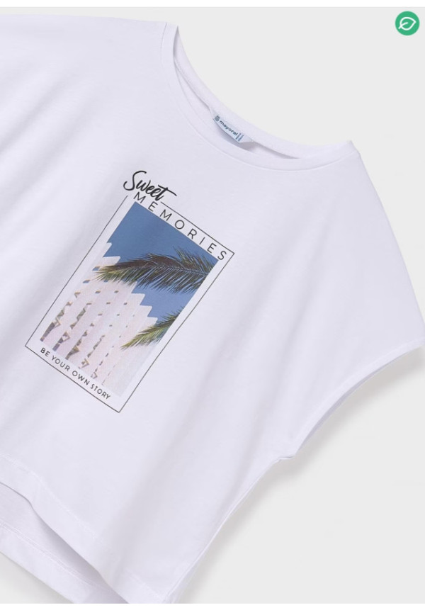 Camiseta M/C Sweet Blanco