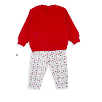 Conjunto Leggins 2p Rojo
