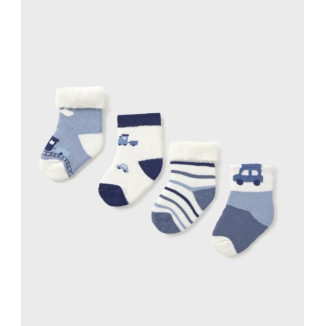 Set 4 Calcetines Azul