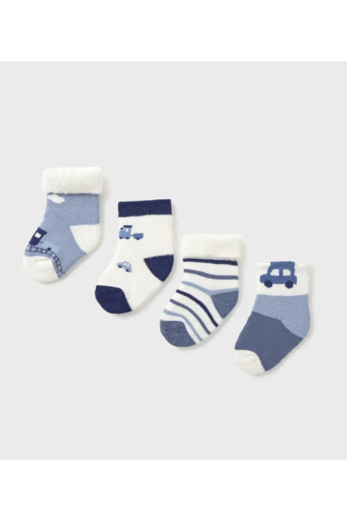 Set 4 Calcetines Azul