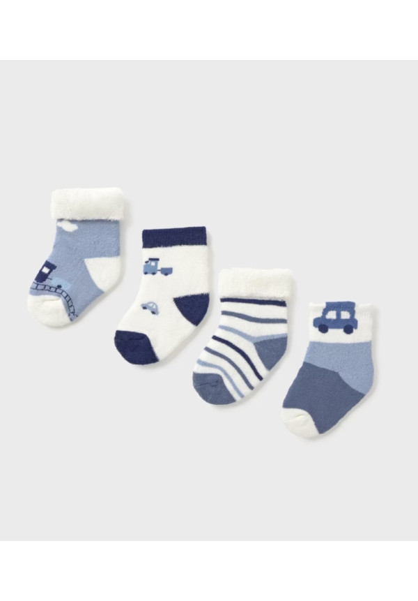 Set 4 Calcetines Azul
