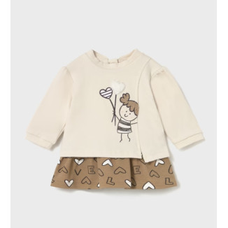 Vestido Combinado Ceramica