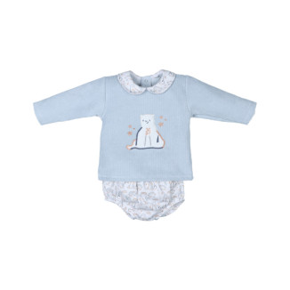 Conjunto 2p Azul Polar