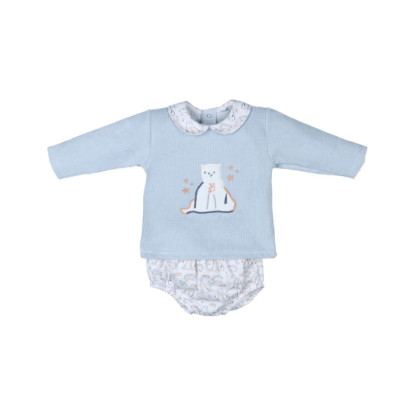 Conjunto 2p Azul Polar