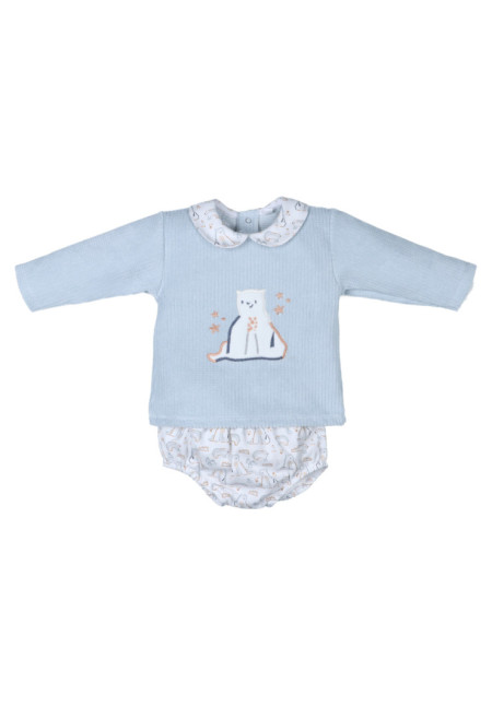 Conjunto 2p Azul Polar
