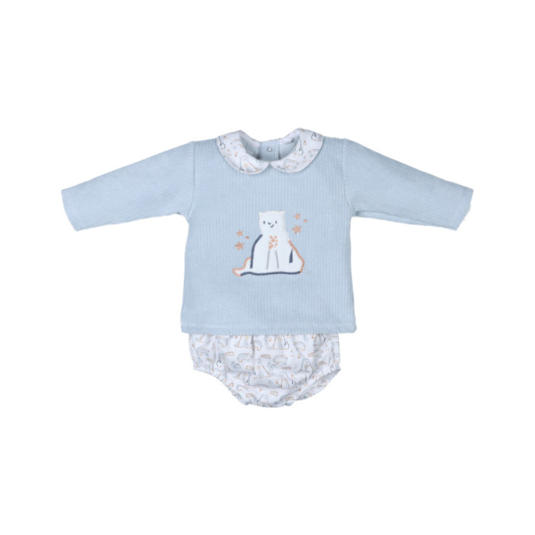 Conjunto 2p Azul Polar