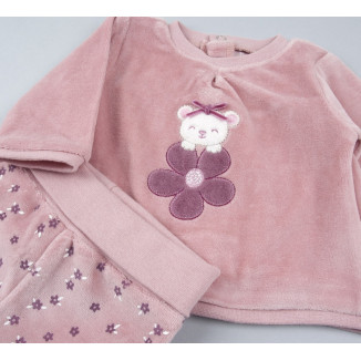 Conjunto Polaina 2p Malva