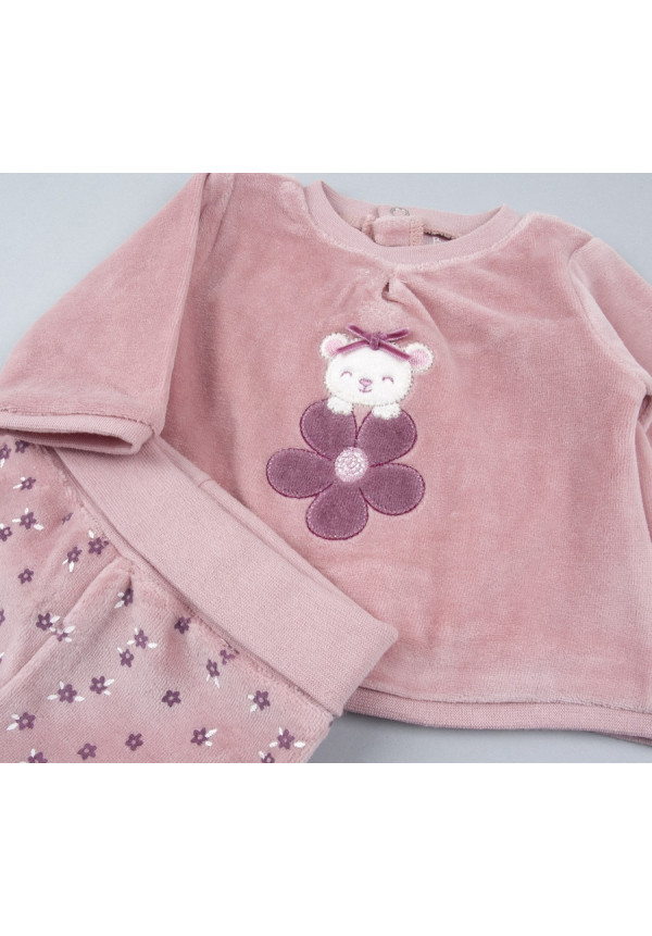 Conjunto Polaina 2p Malva