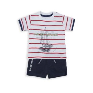 Conjunto 2p Barco Rayas 