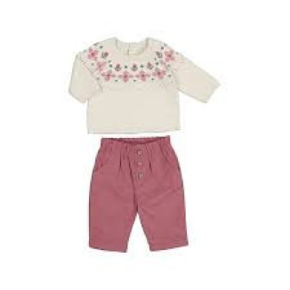 Conjunto 2p Mid Rose Pana