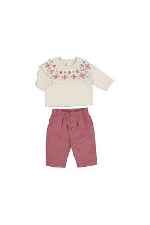 Conjunto 2p Mid Rose Pana