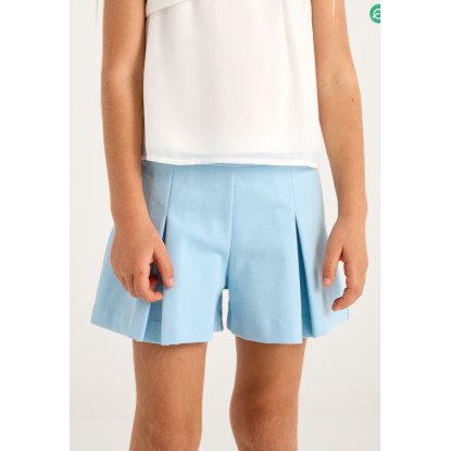 Conjunto 2p Blanco/Azul Cielo