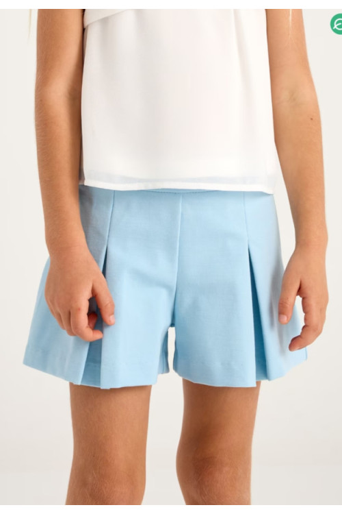 Conjunto 2p Blanco/Azul Cielo