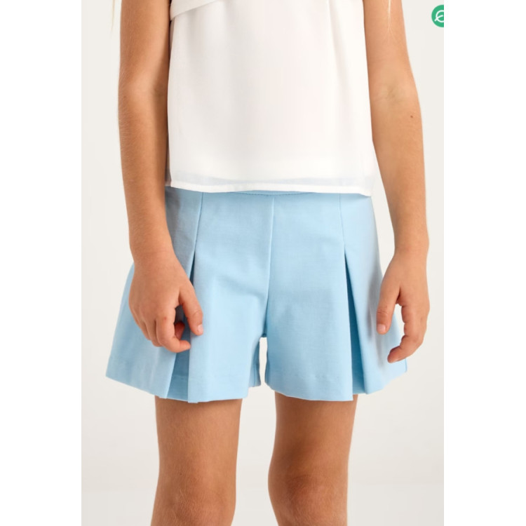 Conjunto 2p Blanco/Azul Cielo