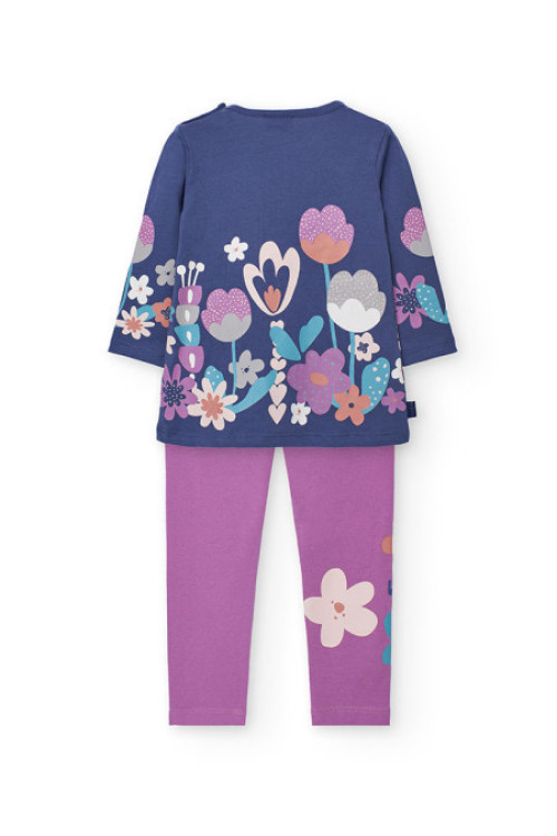 Conjunto 2p Morado