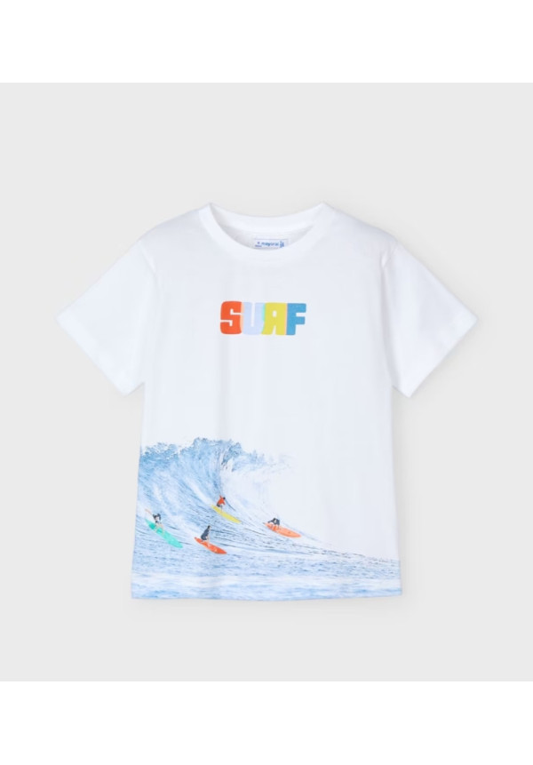 Camiseta M/C Surf Blanco