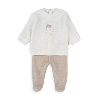 Conjunto Polaina 2p Beig