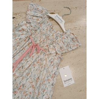 Vestido Estampado Floral Pastel