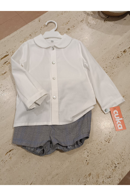Conjunto 2p Cuadros Gris 