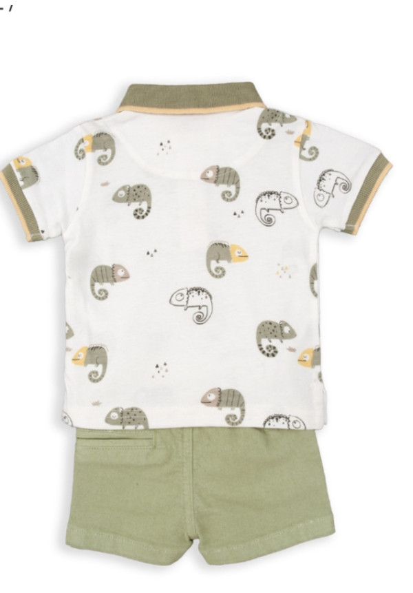 Conjunto 2p Camaleón Caqui