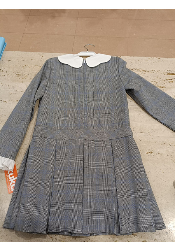 Vestido Cuadros Mini2