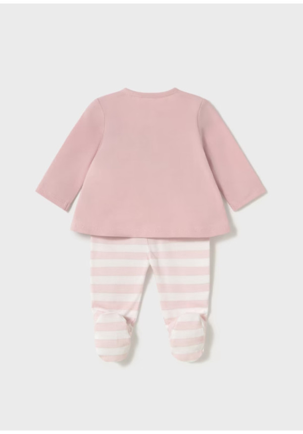 Conjunto polaina 2p Rosa