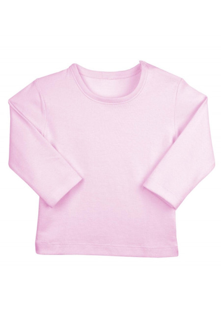 Camiseta Básica M/L Rosa 