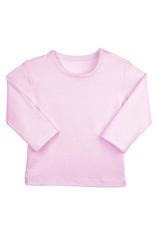 Camiseta Básica M/L Rosa  Camiseta Básica M/L Rosa