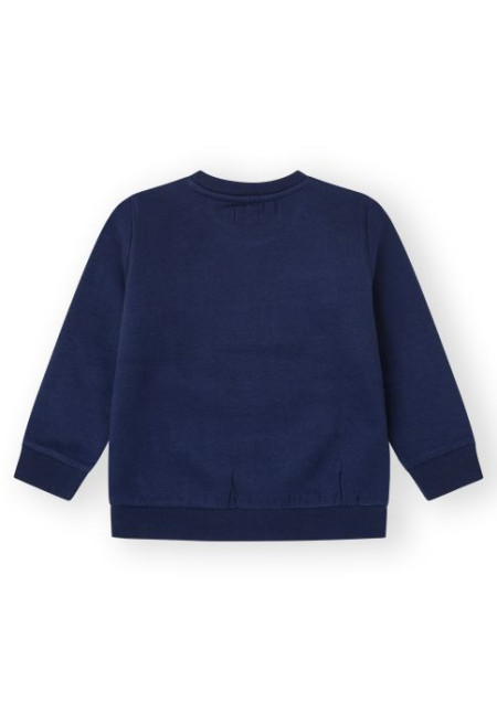 Sudadera College Azul