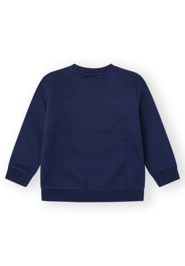 Sudadera College Azul