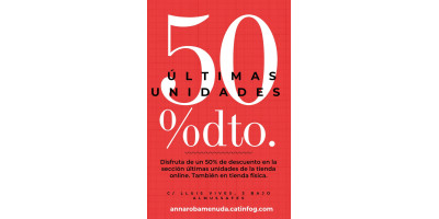 ULTIMAS UNIDADES -50% (Otoño-Invierno)