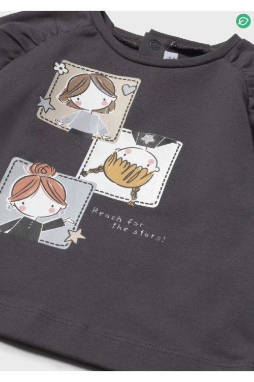 Camiseta M/L Plomo