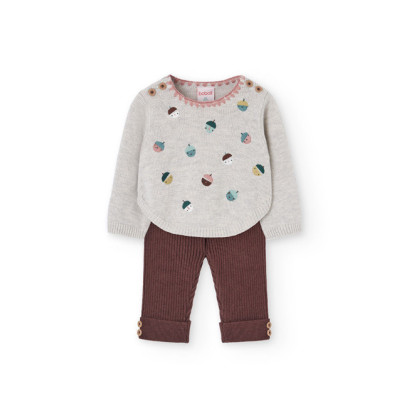 Conjunto 2p Castañas