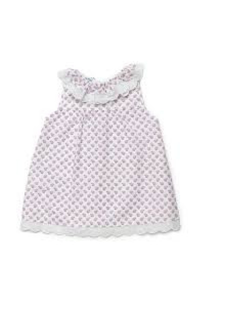 Vestido Manzanas Lila