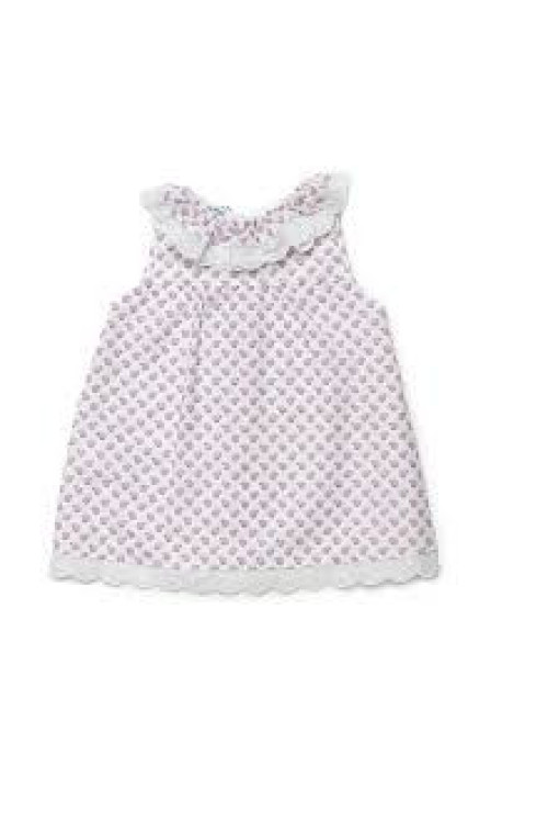 Vestido Manzanas Lila
