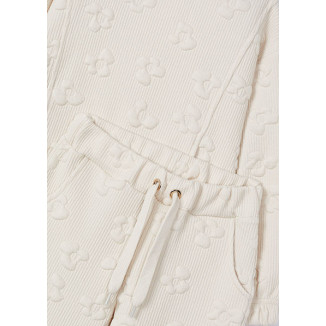 Chandal 2p Flores Beige