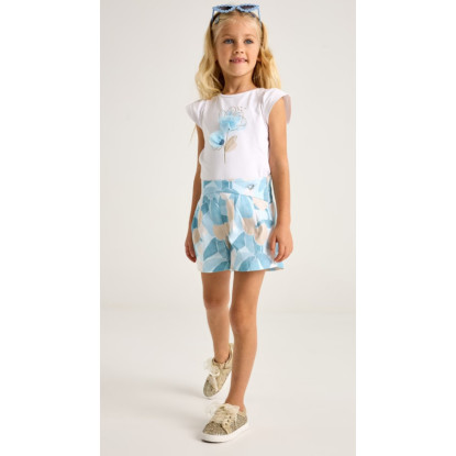 Conjunto 2p Blanco/Cielo
