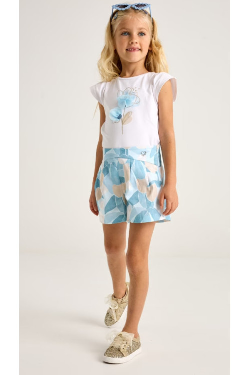 Conjunto 2p Blanco/Cielo