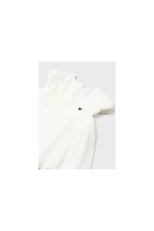 Vestido Tul Crudo