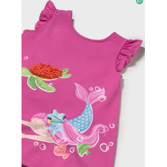 Vestido Fucsia Sirena