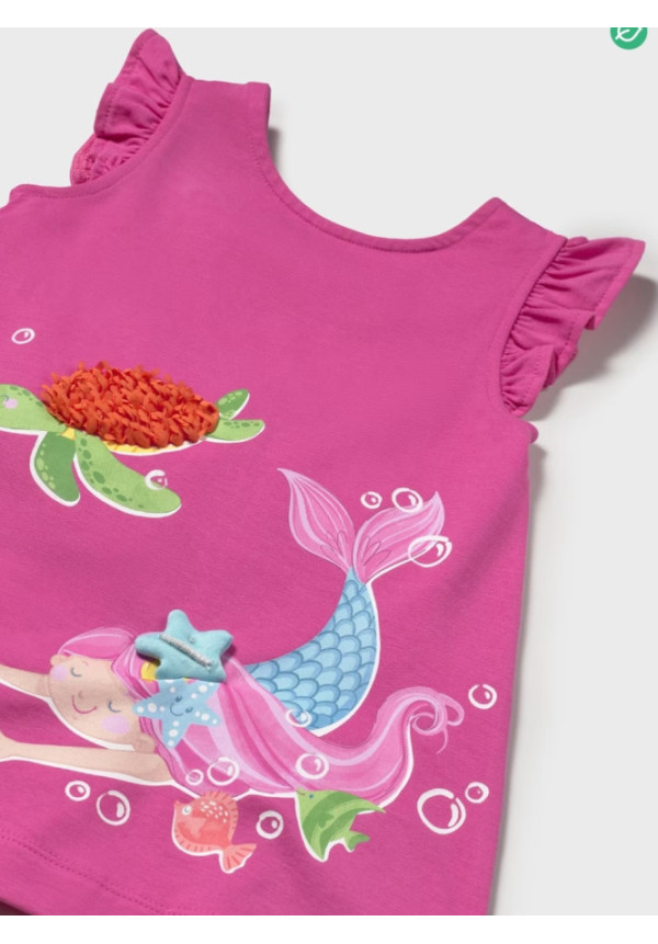 Vestido Fucsia Sirena