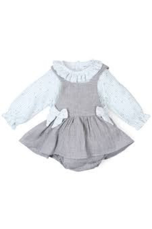 Conjunto Pichi 2p Gris