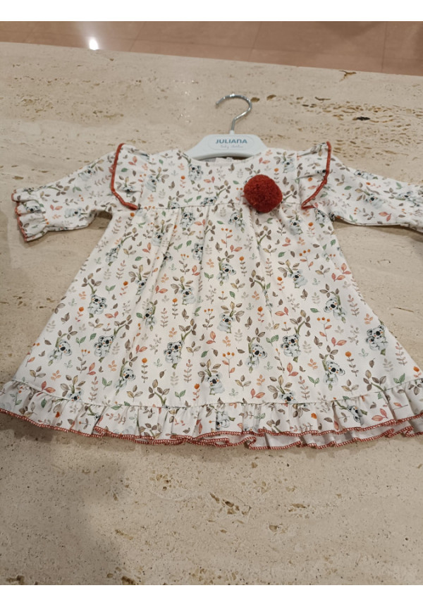Vestido Estampado Koalas
