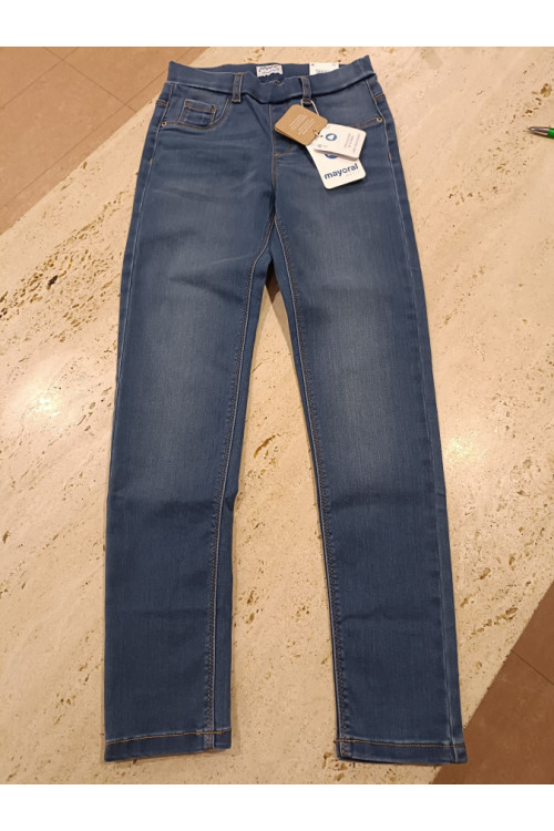 Pantalón Jegging Skinny Fit Azul Oscuro