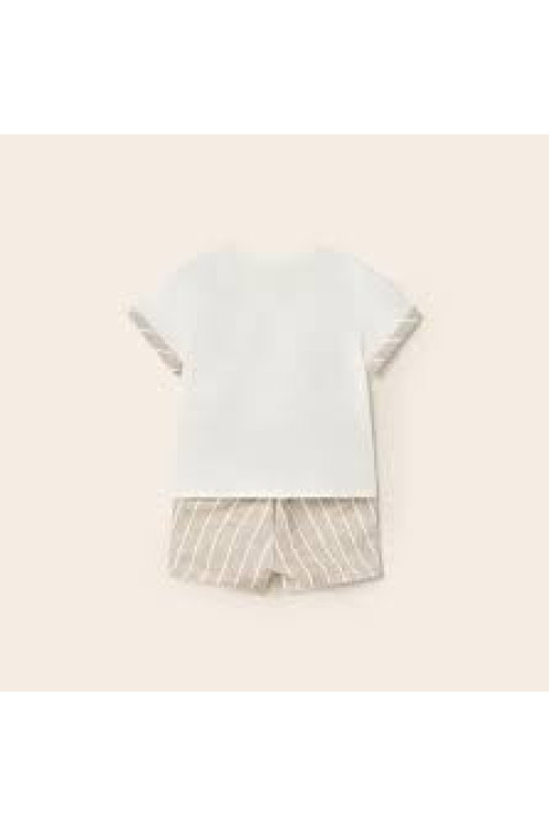 Conjunto 2p Lino Beige