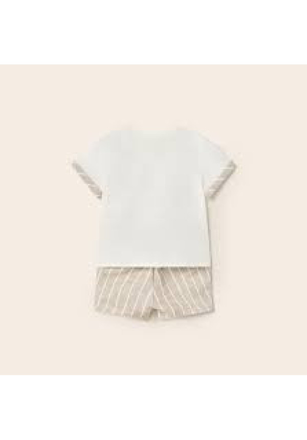 Conjunto 2p Lino Beige